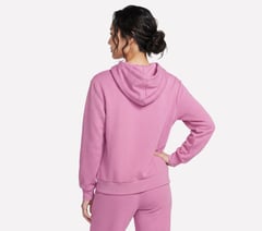 SKECH SWEATS Signature Full Zip Hoodie — ROSE 2