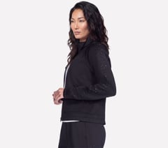 SKECHTECH Shine Track Jacket — BLACK 3