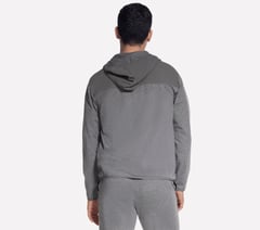 SKECH-KNITS Ultra Go Weekend Full Zip Hoodie — LIGHT GRAY 2