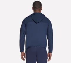 SKECH-KNITS Ultra Go Weekend Full Zip Hoodie — NAVY 2