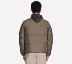 GO SHIELD Cozy Fit Element Jacket — BROWN / OLIVE 2