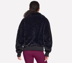 Cozy Luxe Jacket — BLACK 2
