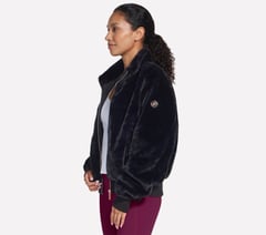 Cozy Luxe Jacket — BLACK 3