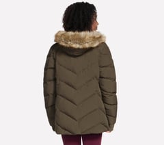 On-The-GO Cozy Fit Journey Parka — BROWN / OLIVE 2