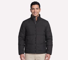 GO SHIELD Cozy Fit Traverse Down Jacket — BLACK 1