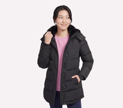 On-The-GO Cozy Fit Down Parka — BLACK 1
