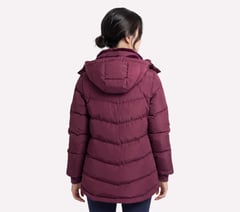 On-The-GO Cozy Fit Down Parka — BURGUNDY / PINK 2