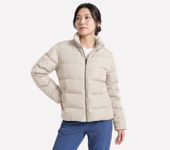 Cozy Fit Allure Down Jacket — NATURAL / TAN 1