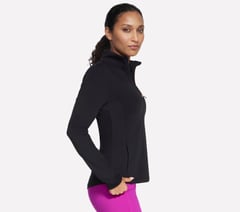 GO FLEX Harmony Full Zip Jacket — BLACK 4
