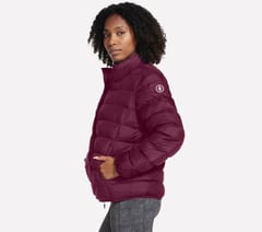 Cozy Fit Jacket — BURGUNDY / PINK 3