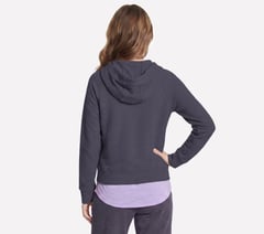 GO Luxe Ottoman Jacket — BLACK / CHARCOAL 2