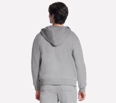 Skechers Max Soft Hooded Jacket — LIGHT GRAY 2