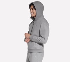 Skechers Max Soft Hooded Jacket — LIGHT GRAY 4