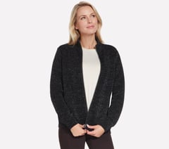 GO WALK Sparkle Jacket — BLACK 4