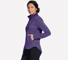 The GO WALK Shine Jacket — PURPLE / BLUE 3