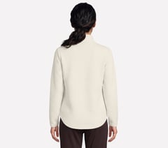The GO WALK Shine Jacket — TAUPE / PEACH 2