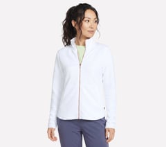 The GO WALK Shine Jacket — WHITE 3