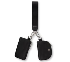 Keychain Double Pouch — BLACK 1