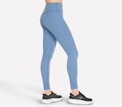 GO FLEX SLIM Legging — WHITE / BLUE 3