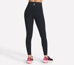 GO FLEX RIB Full Length High-Waisted Legging — BLACK 2