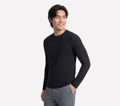 GO DRI All Day Long Sleeve Tee — BLACK 3