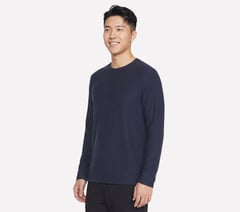 GO DRI All Day Long Sleeve Tee — NAVY 3