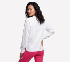 Cozy Luxe Crewneck — WHITE 2