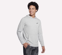 GO DRI Charge Hoodie — LIGHT GRAY 1