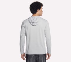 GO DRI Charge Hoodie — LIGHT GRAY 2
