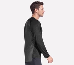 GO DRI Circuit Long Sleeve Tee — BLACK 4