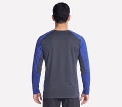 GO DRI Circuit Long Sleeve Tee — BLUE 2