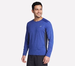 GO DRI Circuit Long Sleeve Tee — BLUE 3