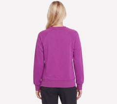 SKECHLUXE Elevate Performance Crew — SILVER / PURPLE 2
