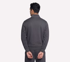 Weekend Easy 1/4 Zip — BLACK / CHARCOAL 2