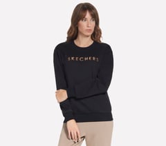 Skechers Bling Crew — BLACK 3