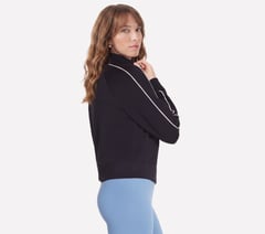 Cozy Luxe 1/4 Zip — BLACK 3