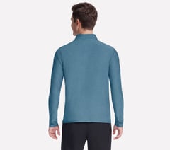 GO DRI All Day 1/4 Zip — NAVY / GRAY 2