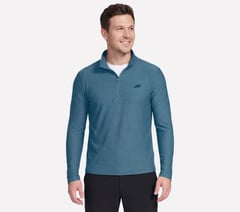 GO DRI All Day 1/4 Zip — NAVY / GRAY 3