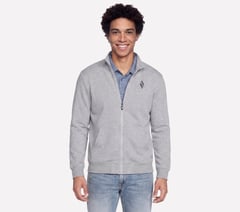 The Hoodless Hoodie GO WALK Everywhere Jacket — LIGHT GRAY 1