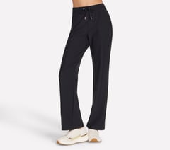 GO LUXE Rib Pant — BLACK 1