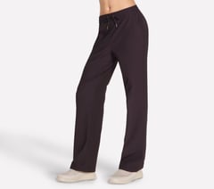 GO LUXE Rib Pant — BROWN 3