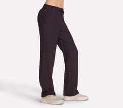 GO LUXE Rib Pant — BROWN 4