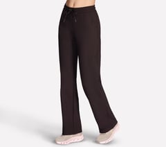 GO LUXE Rib Pant — CHOCOLATE / BLACK 4