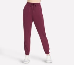 Cozy Luxe Jogger — BURGUNDY / PINK 1