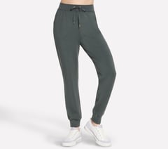 Cozy Luxe Jogger — GREEN / BLACK 1