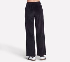 Cozy Luxe Velour Pant — BLACK 2