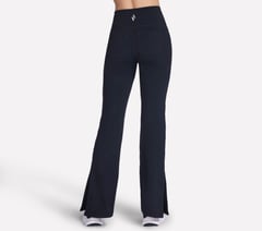 GO WALK Rib Mix Pant — BLACK 2