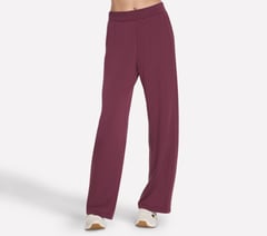 Cozy Luxe Relaxed Pant — BURGUNDY / PINK 1