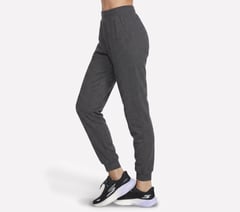 GO Luxe Ottoman Jogger — BLACK / CHARCOAL 2