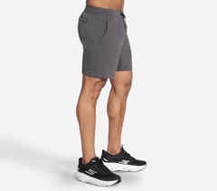 Skechers Cozy Luxe Elevate 7 Short — BLACK / CHARCOAL 3